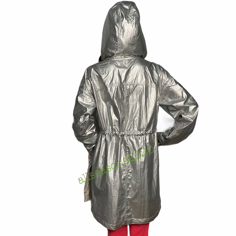 Calvin Klein š„SALEš„ Performance Reversible Jacket Metalic Size M PFCJ4946 - Picture 4 of 10